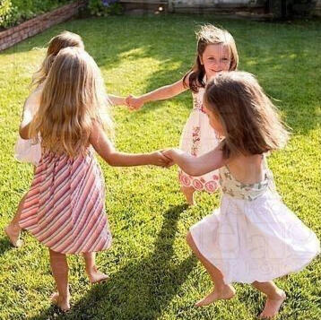 Children exploring nature through outdoor learning at The Bloom Room nursery in the UAE